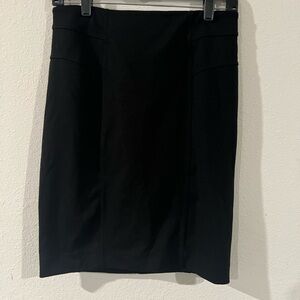 Black pencil skirt